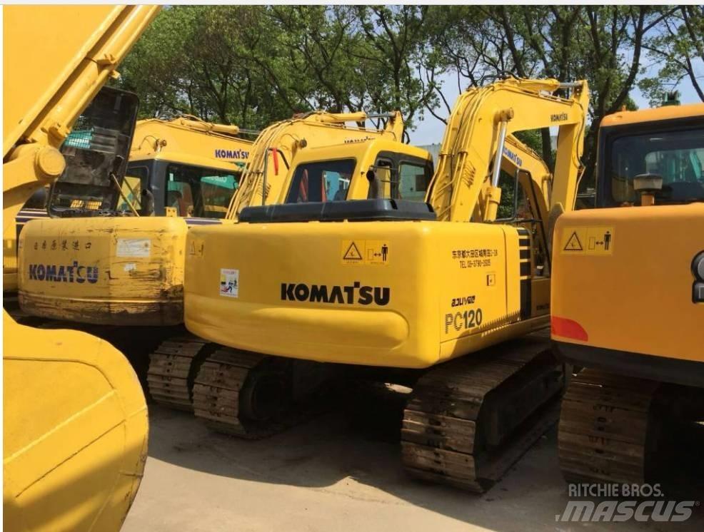 Komatsu PC  120 Pásová rýpadla