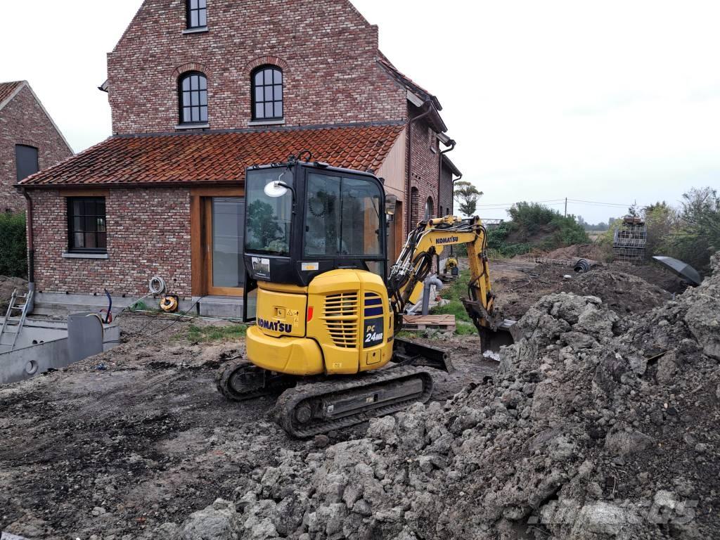 Komatsu pc24 mr Mini rýpadla < 7t