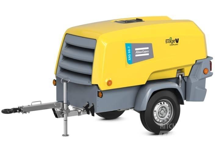 Atlas Copco XAS68-7 Kompresory