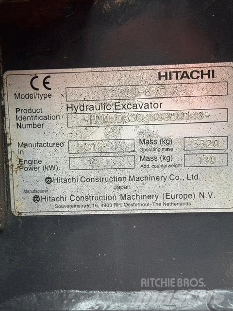 Hitachi ZX 33 U-6 Mini rýpadla < 7t
