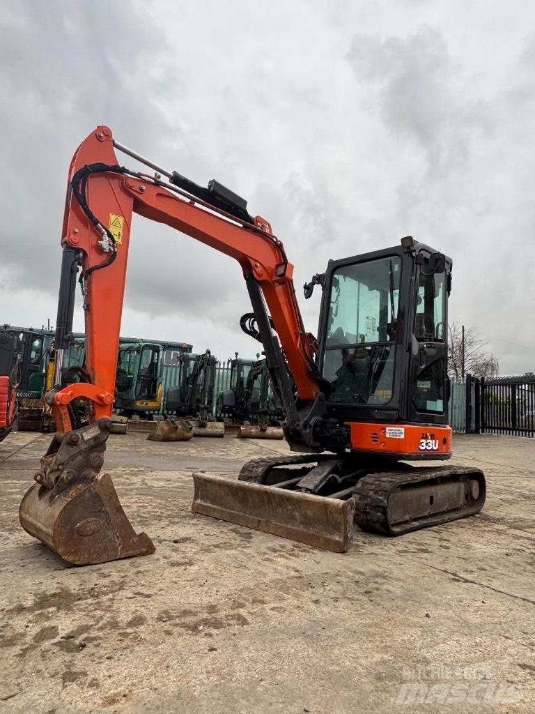 Hitachi ZX 33 U-6 Mini rýpadla < 7t