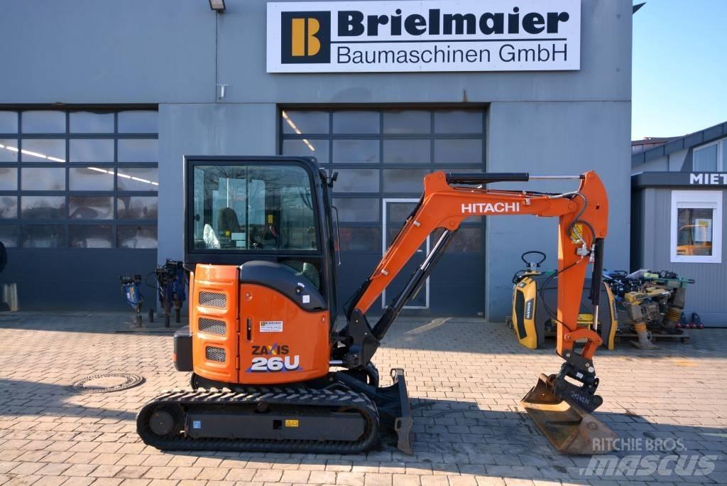 Hitachi ZX 26 U-6 Mini rýpadla < 7t