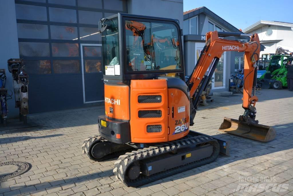 Hitachi ZX 26 U-6 Mini rýpadla < 7t