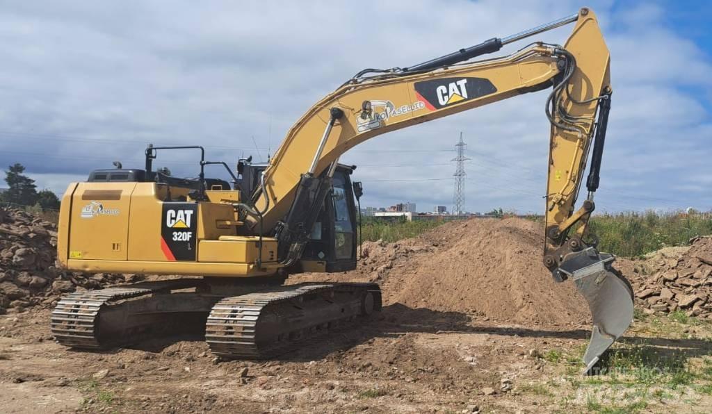 CAT 320 FL 3D Pásová rýpadla