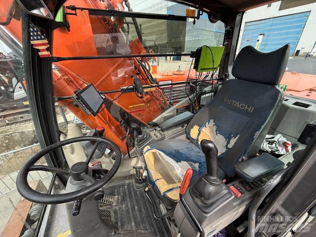 Hitachi ZX 140 W-3 Kolová rýpadla