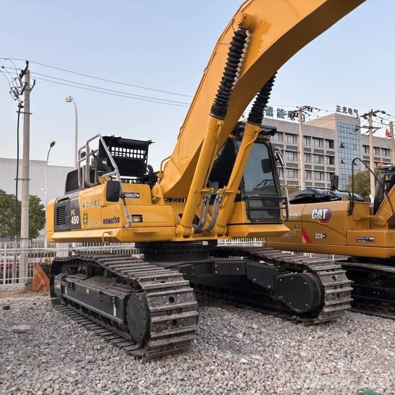 Komatsu PC 450 Pásová rýpadla