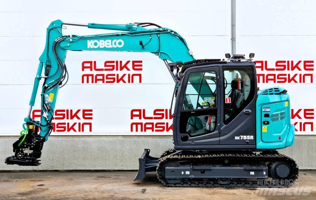 Kobelco SK75 SR-7 Pásová rýpadla