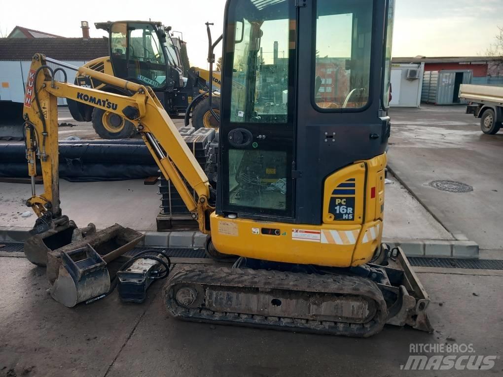 Komatsu PC 16 R-3HS Mini rýpadla < 7t