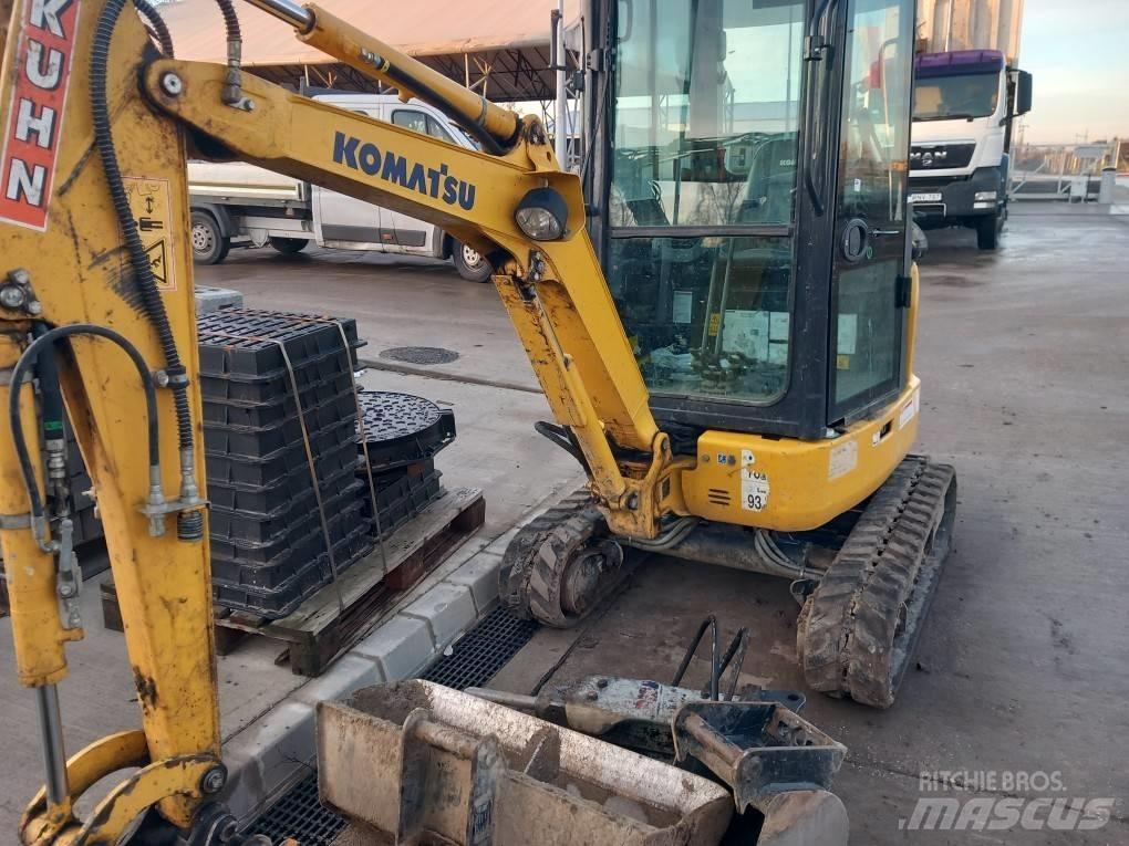 Komatsu PC 16 R-3HS Mini rýpadla < 7t