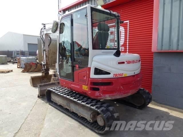 Takeuchi TB 260 Mini rýpadla < 7t