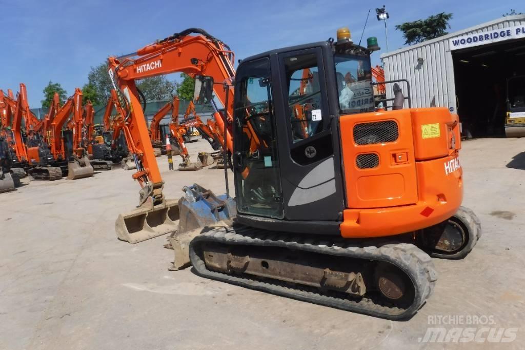 Hitachi ZX 85 US B-6 Midi rýpadla 7t - 12t