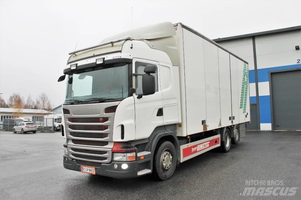 Scania R480 6x2 Skříňová nástavba