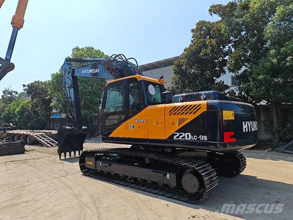 Hyundai R220LC-9S Pásová rýpadla