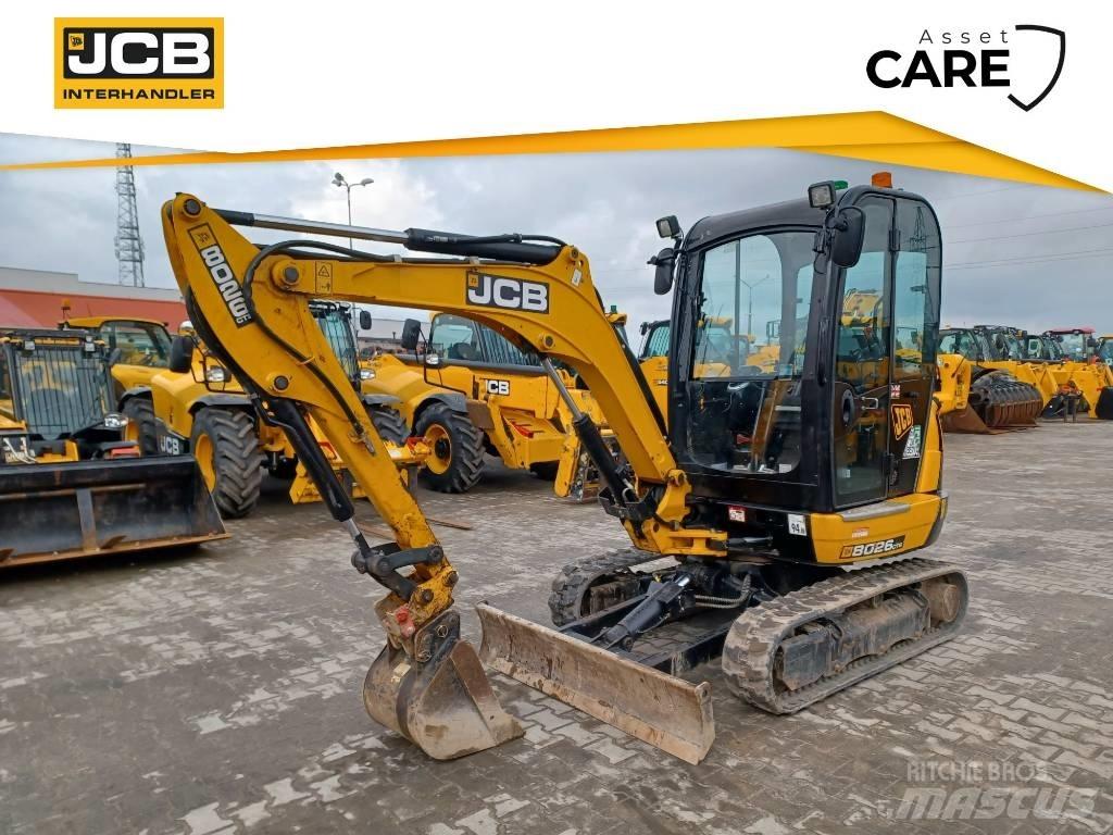 JCB 8026 CTS Mini rýpadla < 7t