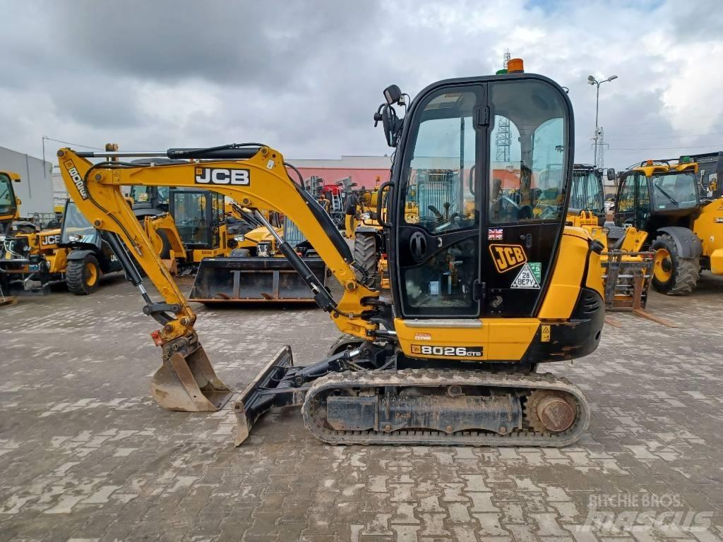 JCB 8026 CTS Mini rýpadla < 7t