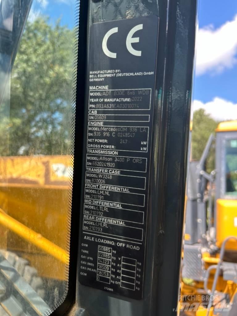Bell B30E Kloubové dempry