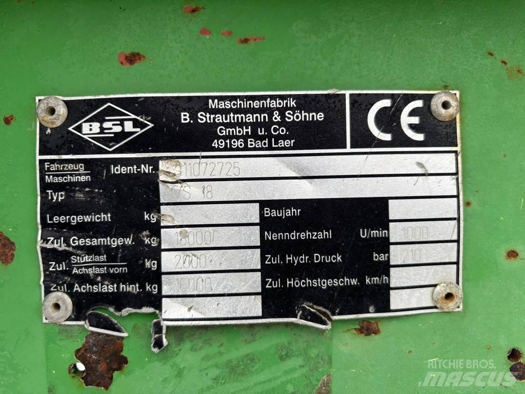 Strautmann VS18 Rozmetadla chlévské mrvy