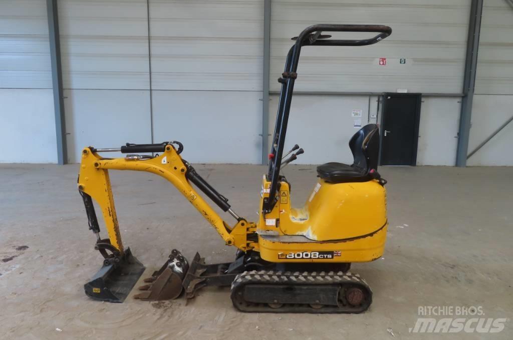 JCB 8008 Mini rýpadla < 7t