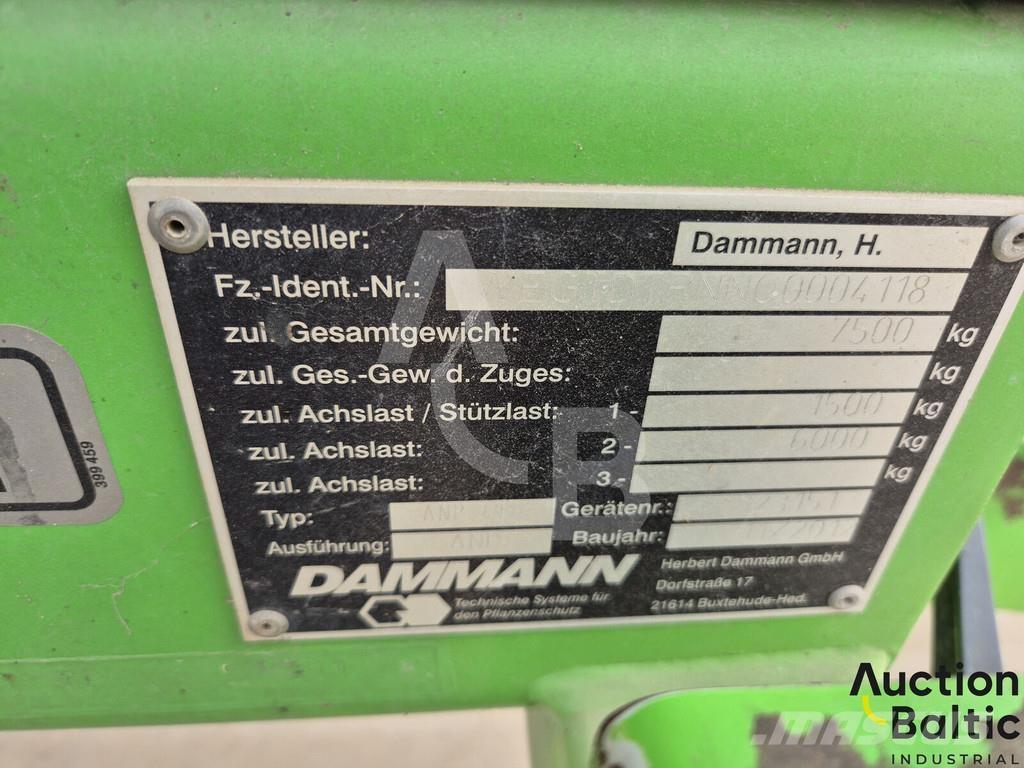 Dammann ANP 4027 Tažené postřikovače