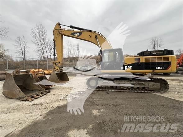 CAT 345D Pásová rýpadla