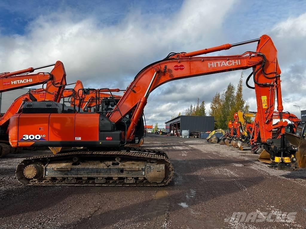 Hitachi ZX 300 LC-6 Pásová rýpadla