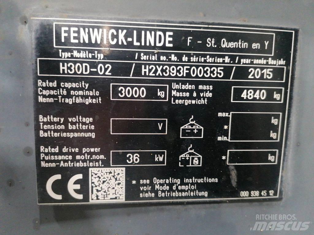 Linde H30D-02 Dieselové vozíky