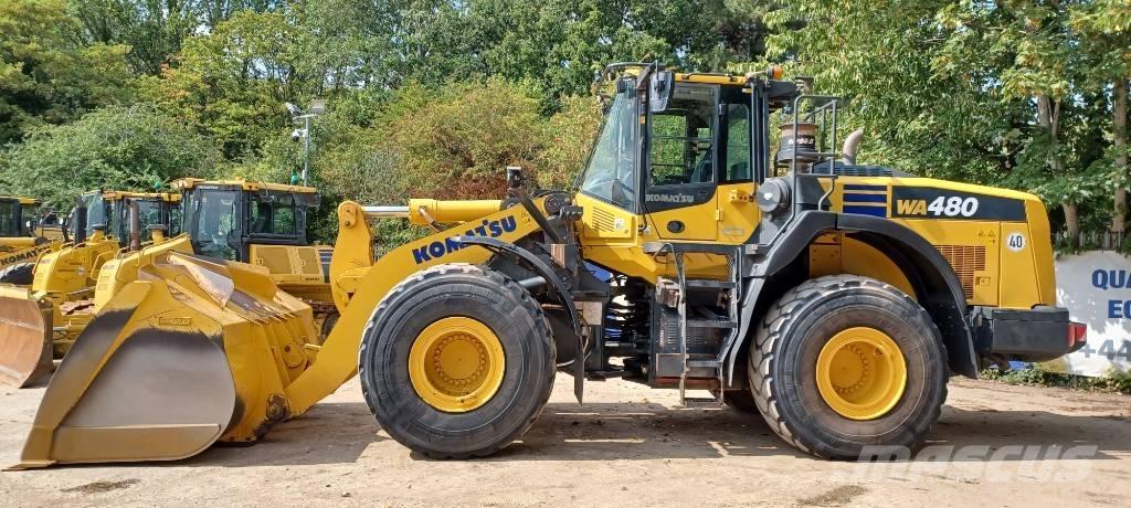 Komatsu WA 480-8 Kolové nakladače
