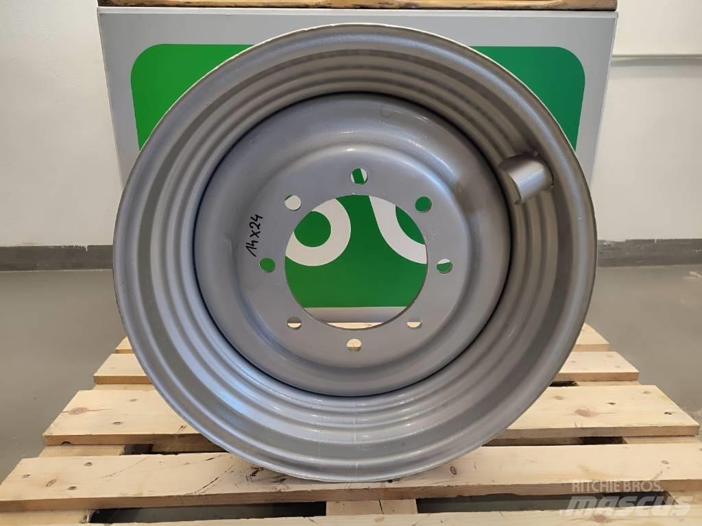 JCB 14X24  rim Pneumatiky, kola a ráfky