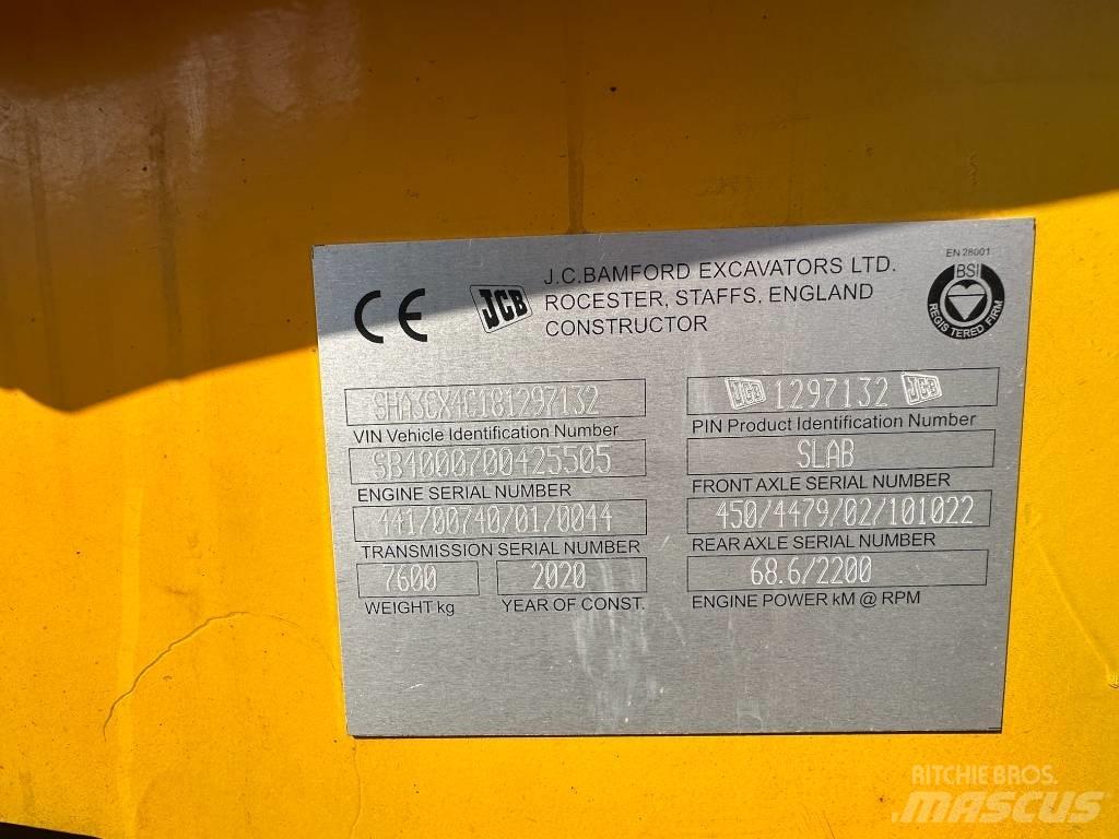 JCB 3 CX Rýpadlo-nakladače