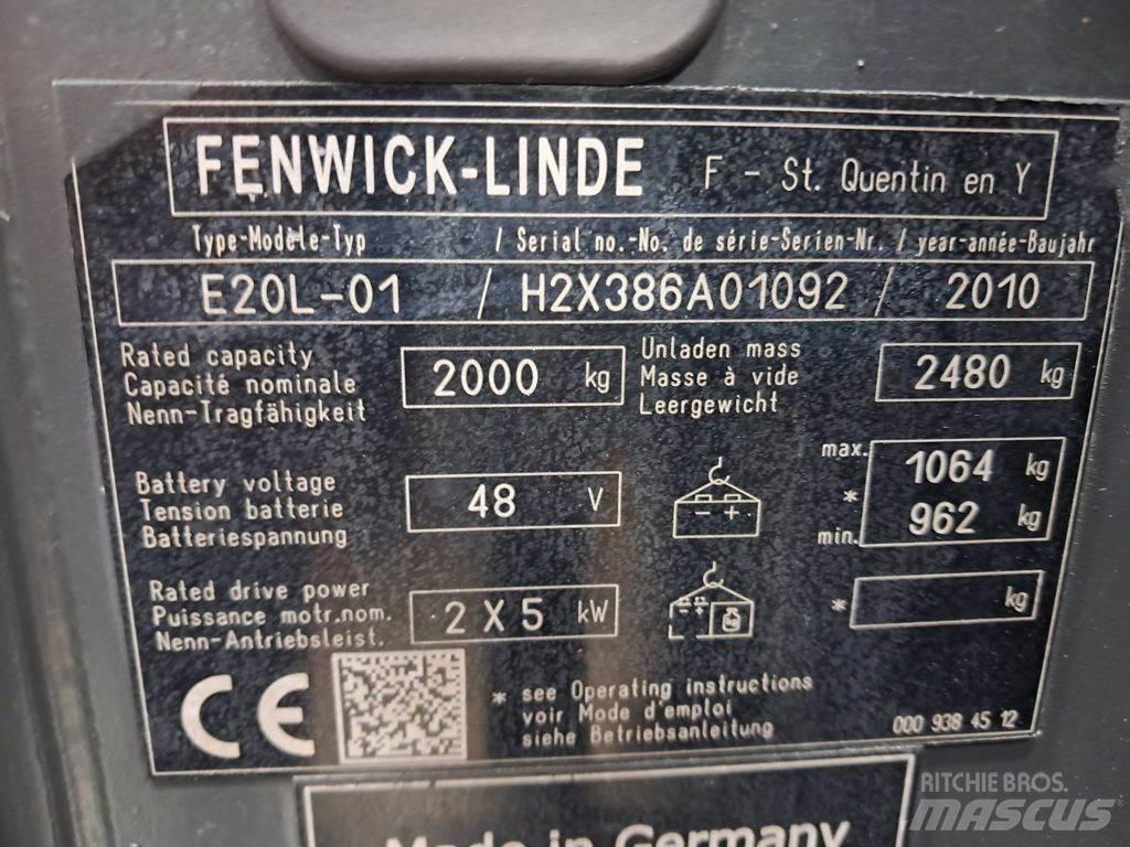 Linde E20L-01 Další