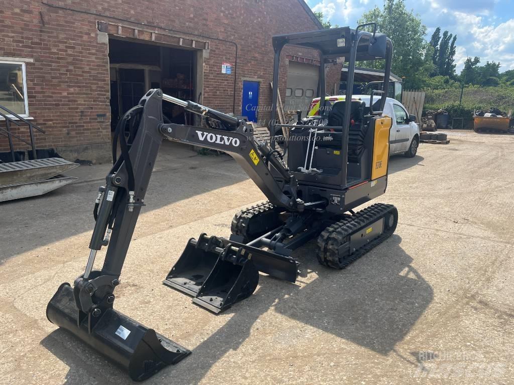 Volvo EC 18 E Mini rýpadla < 7t