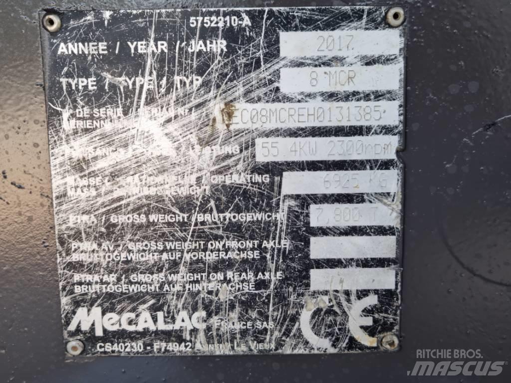 Mecalac 8 M CR Midi rýpadla 7t - 12t