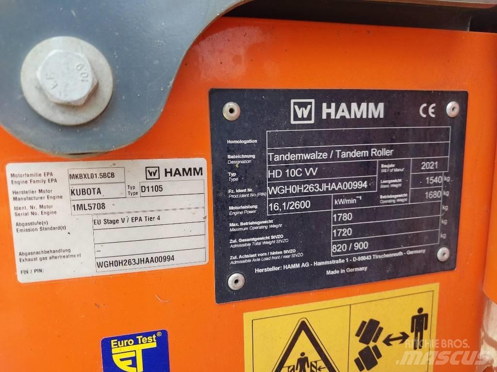 Hamm HD 10 C VV Kompaktory