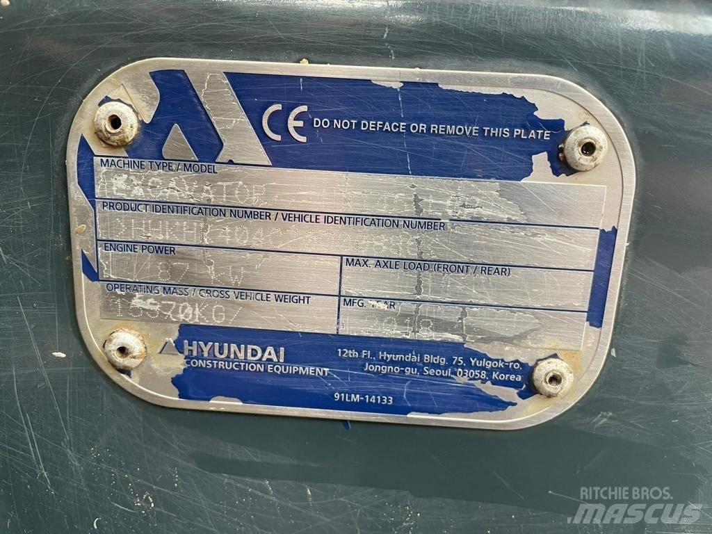Hyundai HX145 LCR Pásová rýpadla