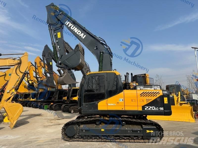 Hyundai R220LC-9S Pásová rýpadla