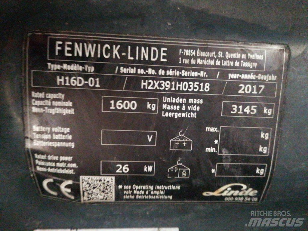 Linde H16D-01 Dieselové vozíky