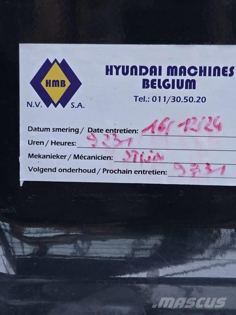 Hyundai R 180W-9A Kolová rýpadla