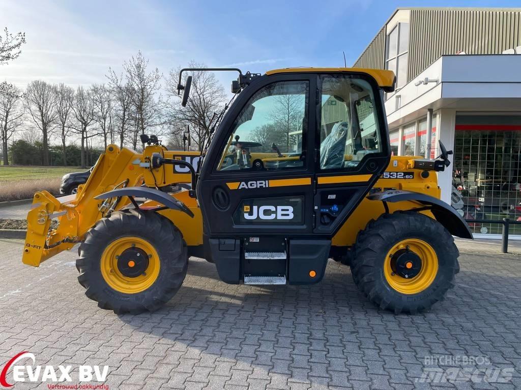 JCB 532-60 Teleskopické nakladače pro zemědělství