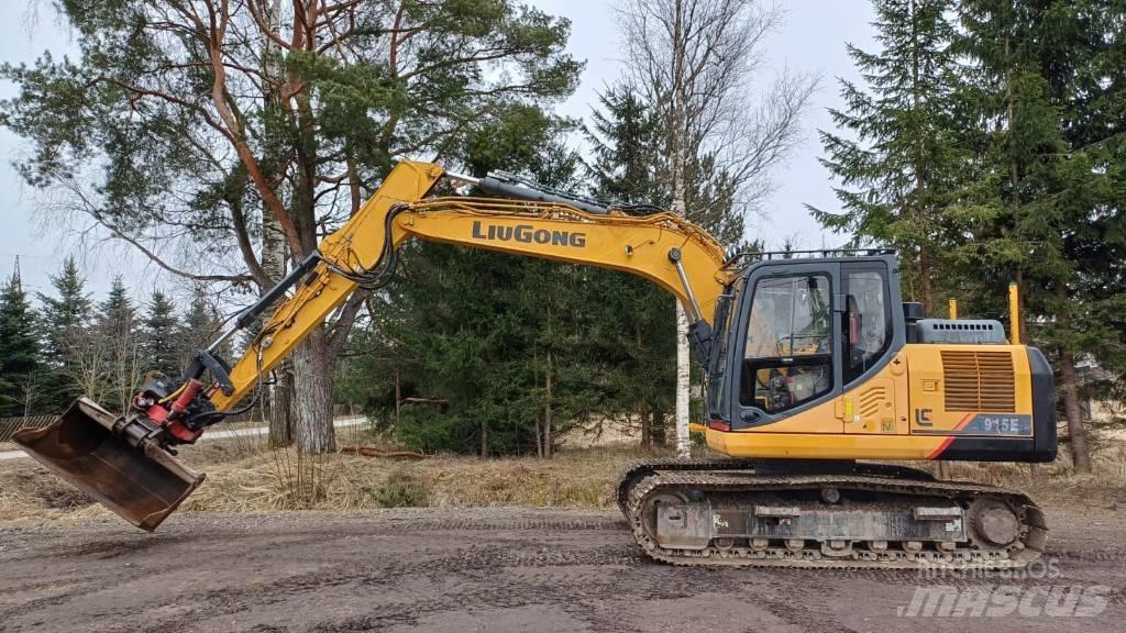LiuGong CLG 915 E Pásová rýpadla