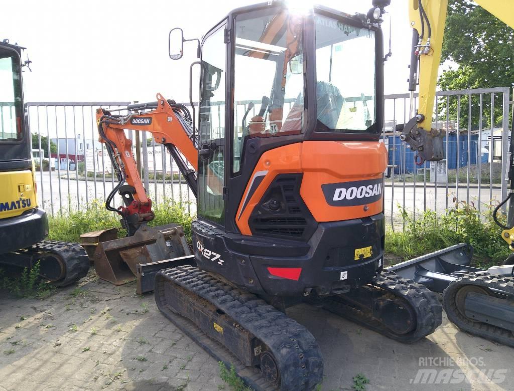 Doosan DX 27 Z Mini rýpadla < 7t