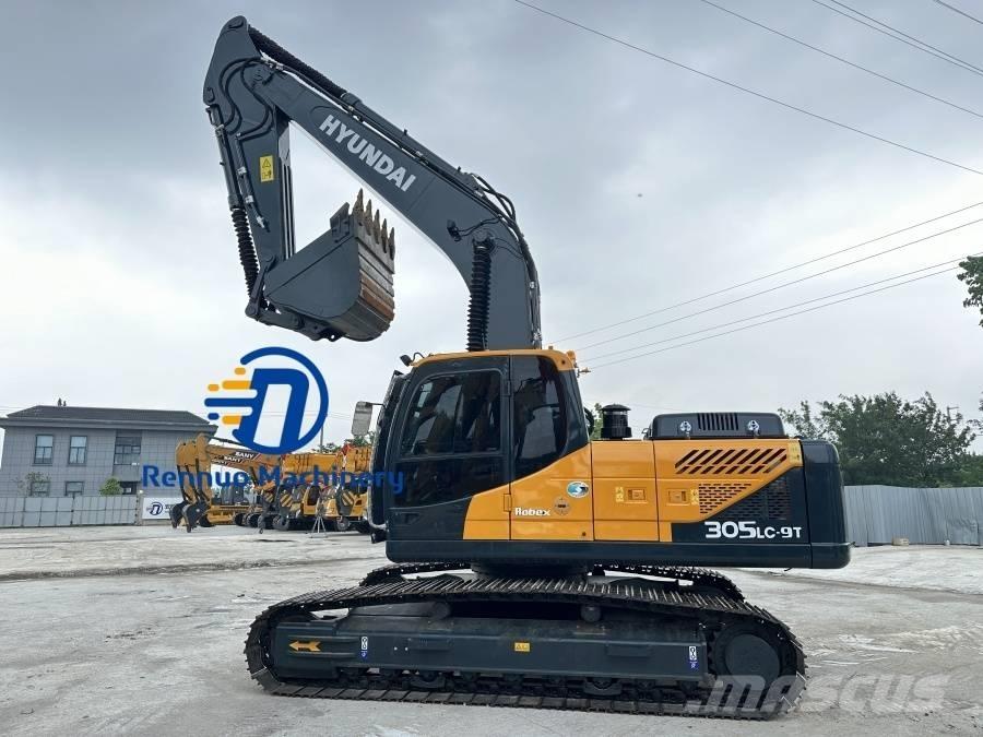 Hyundai R305LC-9T Pásová rýpadla