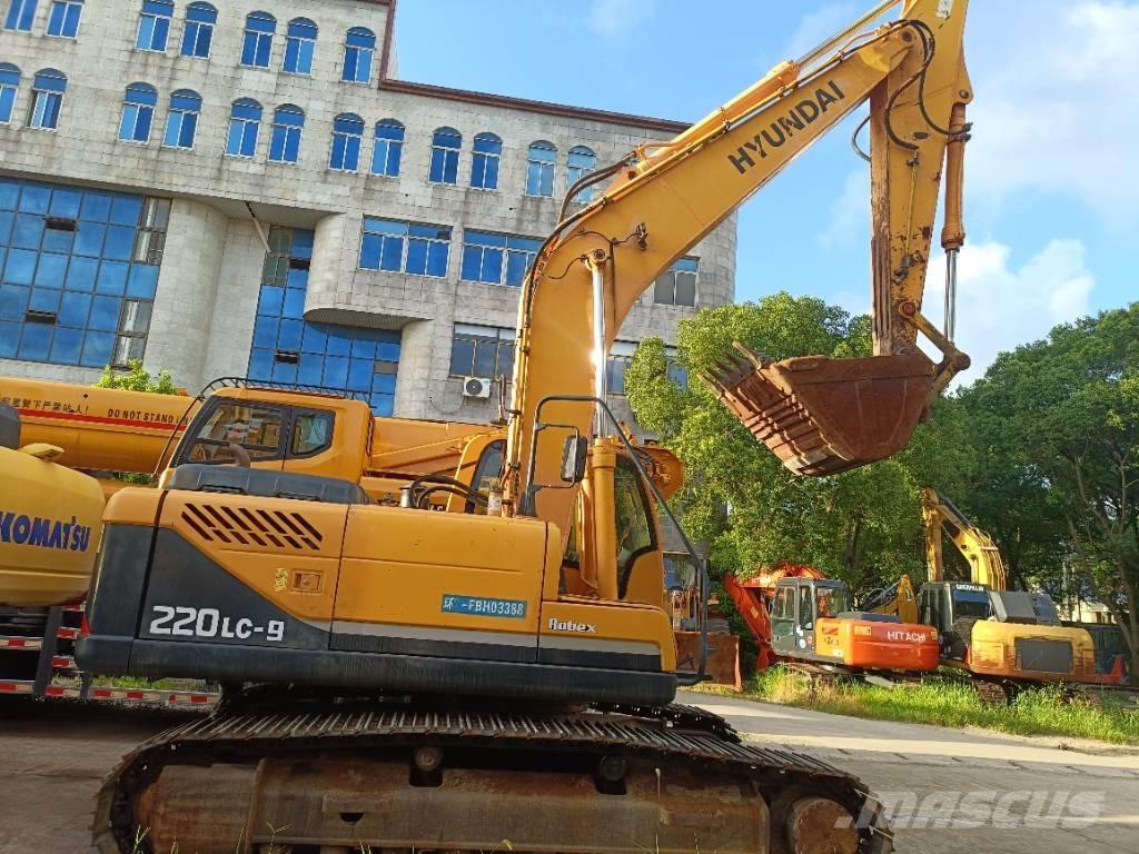 Hyundai R220LC-9 Pásová rýpadla