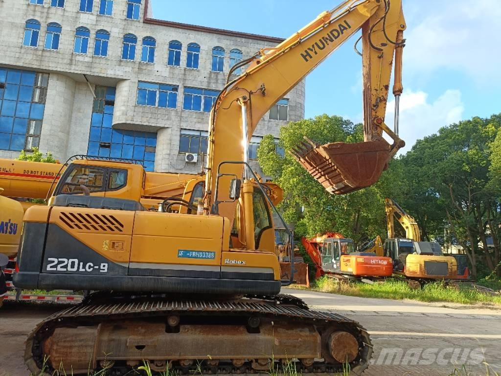 Hyundai R220LC-9 Pásová rýpadla