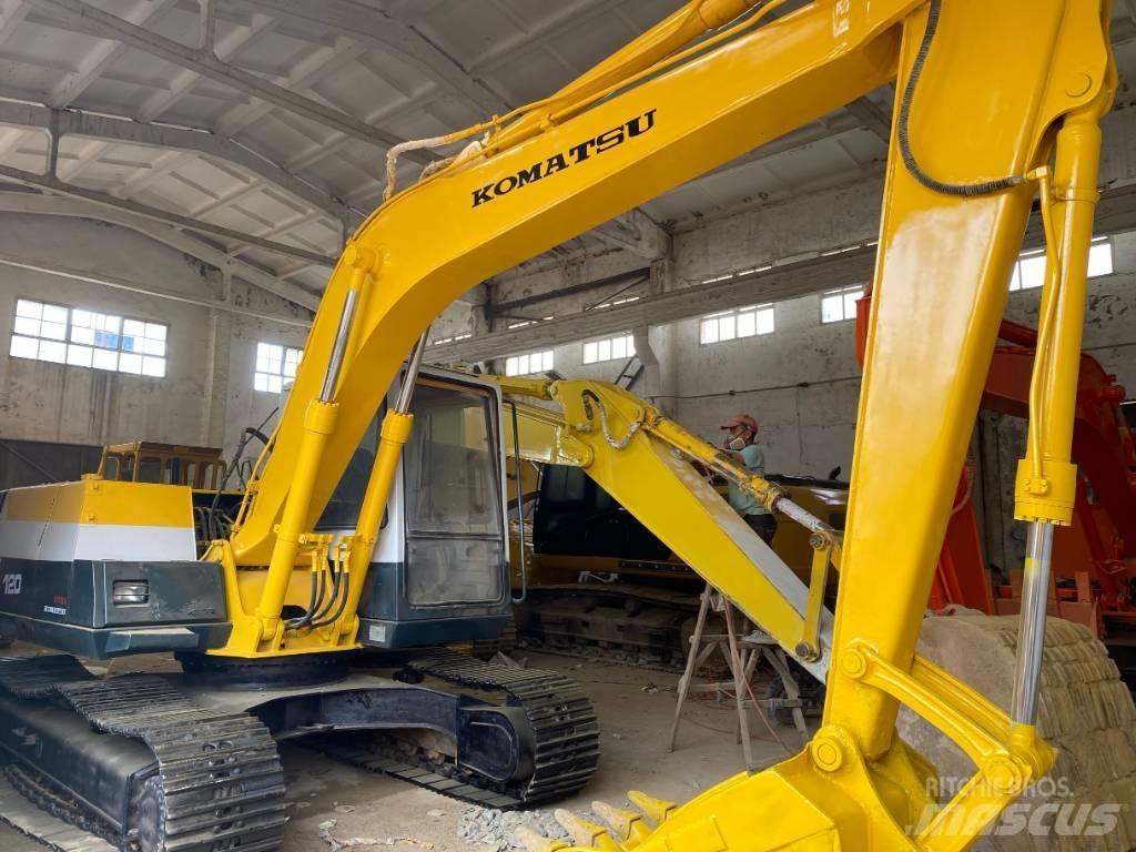 Komatsu PC 120-5 Pásová rýpadla