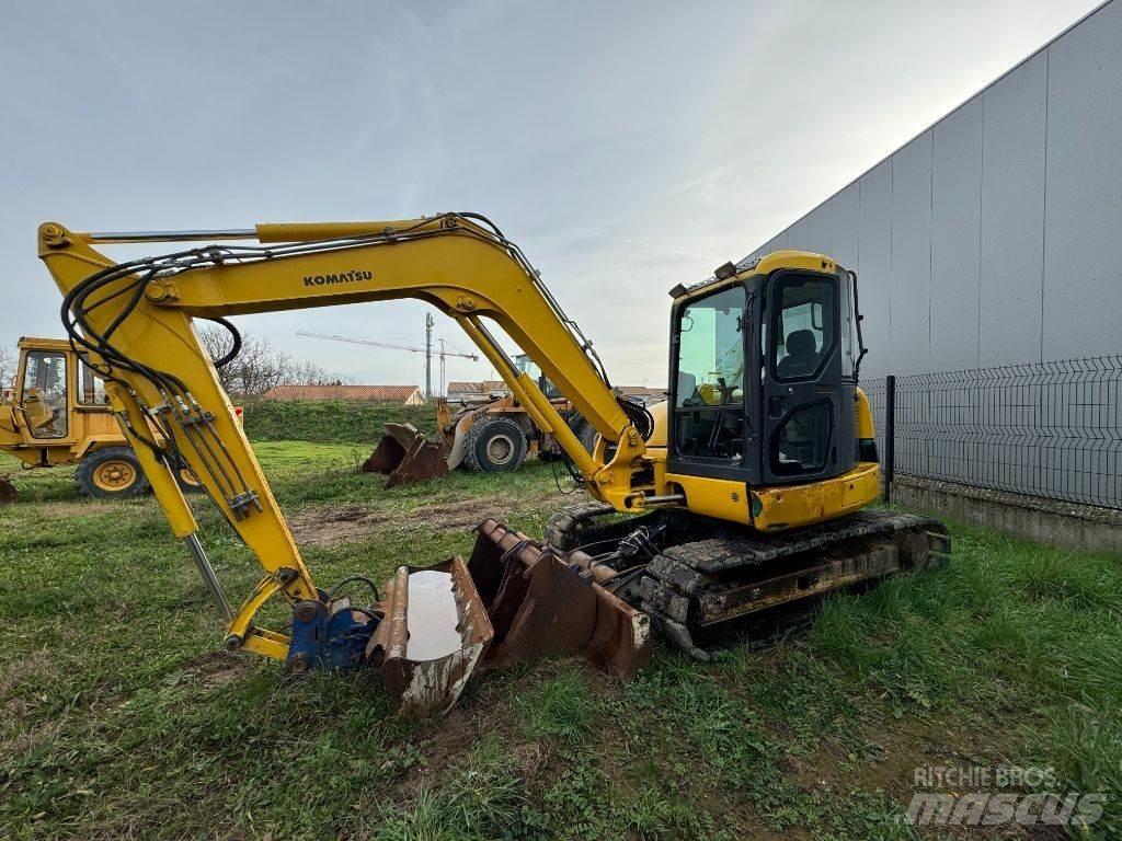 Komatsu PC 80 MR-3 Midi rýpadla 7t - 12t