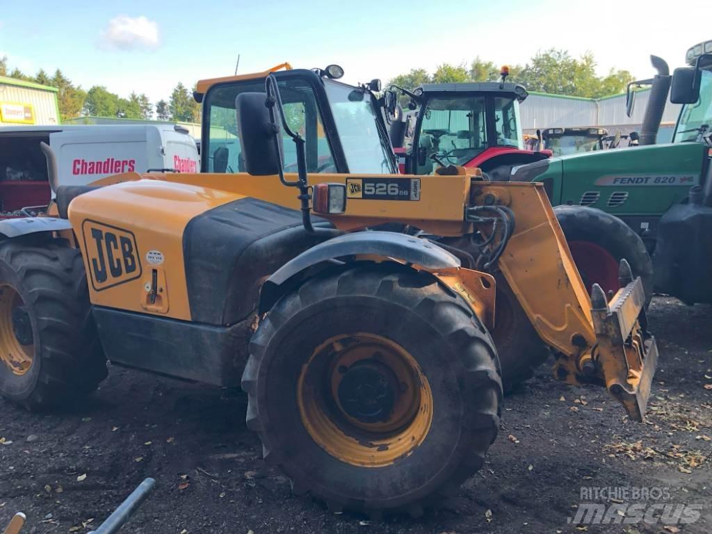 JCB 526-56 Teleskopické nakladače pro zemědělství