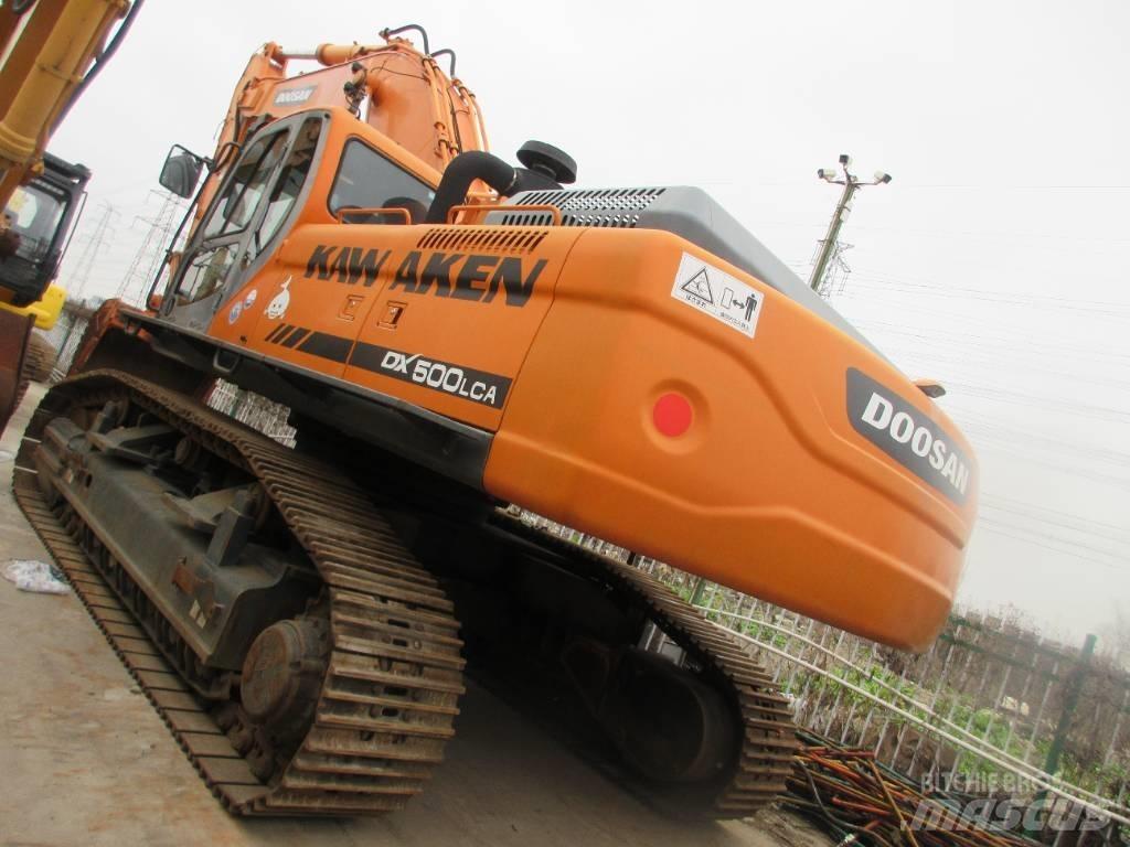Doosan DX 500 Pásová rýpadla