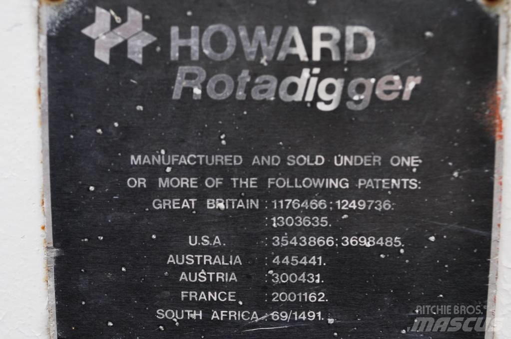 Howard Rotadigger Rotační brány a půdní frézy