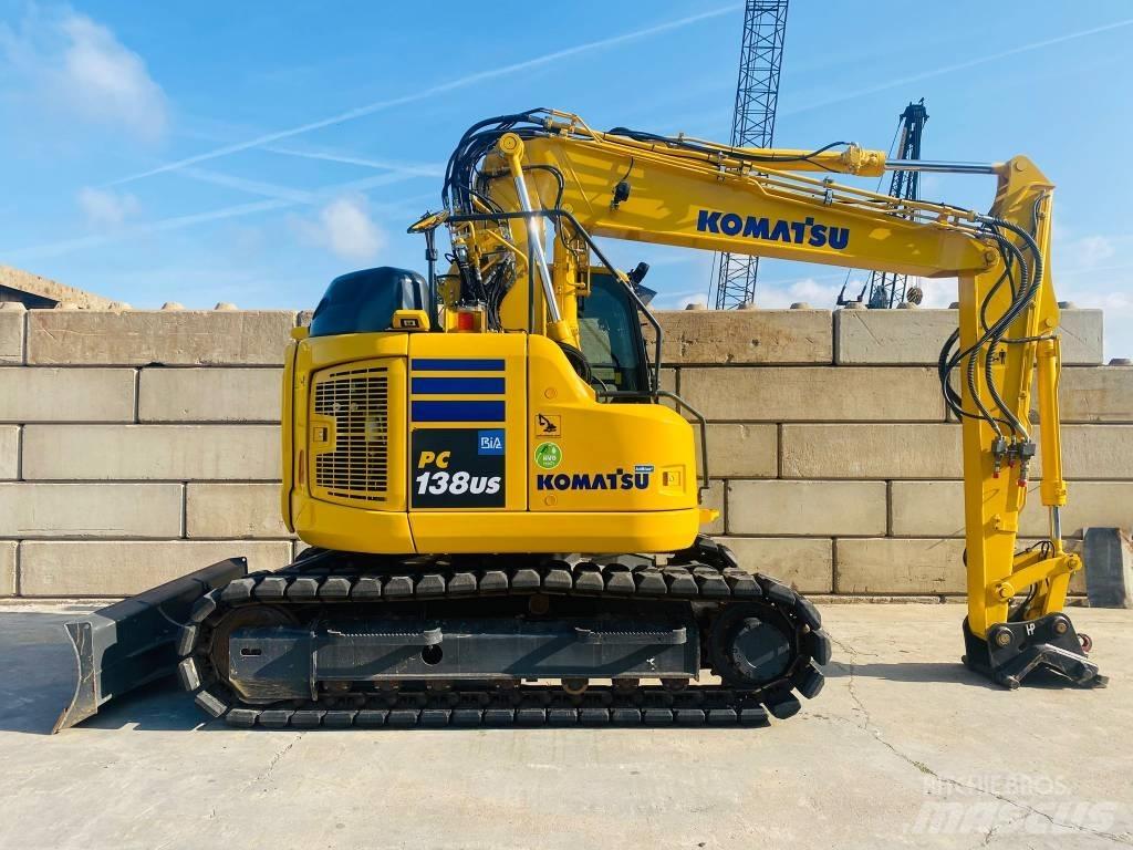 Komatsu pc138us-11eo Pásová rýpadla