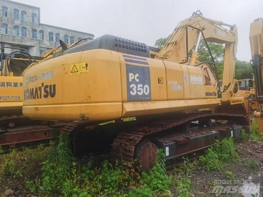 Komatsu PC 350 Pásová rýpadla